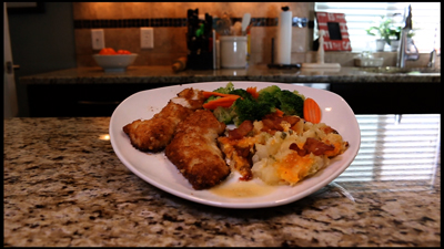 Parmasean Crusted Walleye